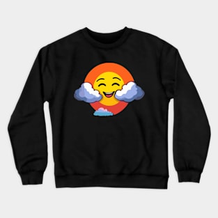 happy sun Crewneck Sweatshirt